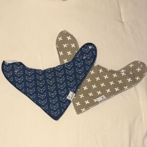 Copper Pearl Baby Bibs